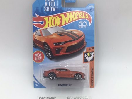 2018 Hot Wheels #50 18 Camaro SS 2018 Auto Show 11A Online Sale