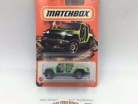 2022 matchbox  #7 20 Jeep Gladiator green 41F Online now