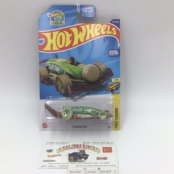 2022 hot wheels g case #135 Carbonator earth day 2022 123H Online Hot Sale