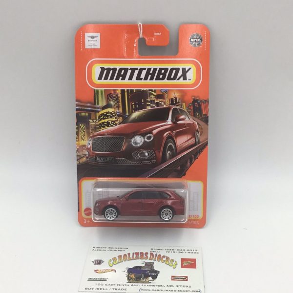 2022 matchbox  #82 Bentley Bentayga 78i Cheap