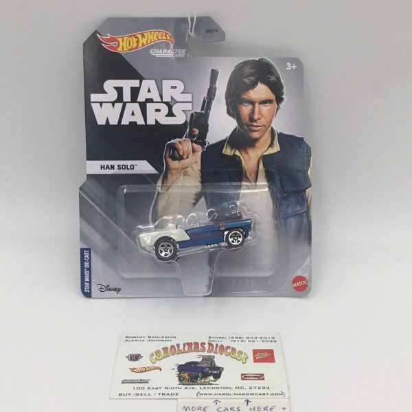 2022 Hot Wheels Disney character cars Han Solo 111D Sale