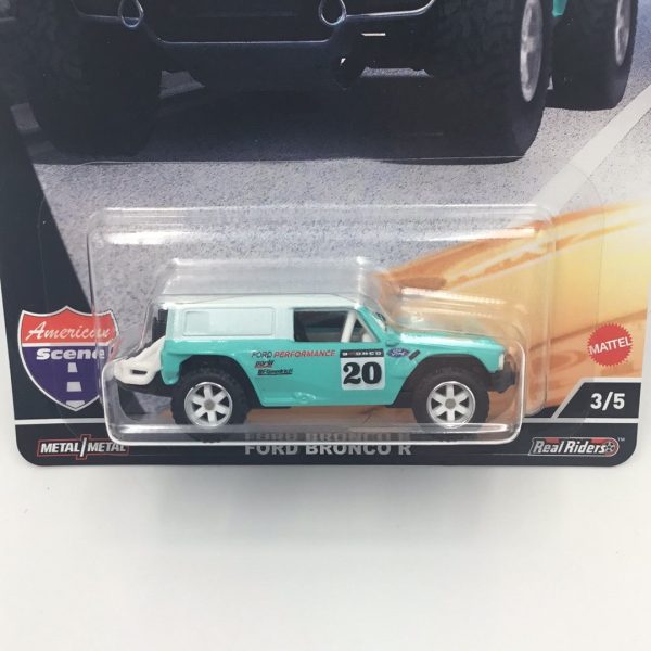 2022 Hot wheels Car Culture American Scene #3 Ford Bronco R 252G Online Hot Sale