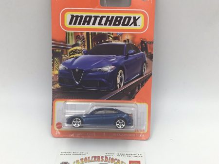 2022 matchbox  #26 2016 Alfa Romeo Giulia 65i Fashion