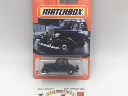 2022 matchbox  #71 1934 Chevy master coupe blue 14i For Discount