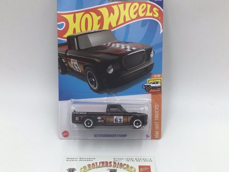 2022 hot wheels #93 63 Studebaker Champ 54D Hot on Sale