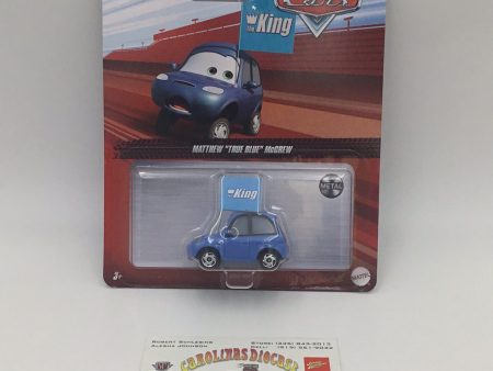 2022 Disney Pixar Cars Metal series Mathew true blue McCrew new 140E on Sale