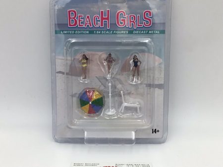 American Diorama MiJo exclusive 1:64 scale figures Beach Girls diecast metal 175E Online