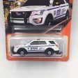 2022 matchbox  #95 2016 Ford Interceptor utility NYPD VV5 For Cheap