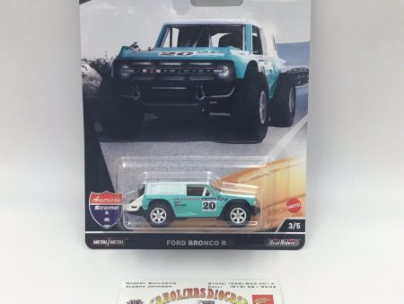 2022 Hot wheels Car Culture American Scene #3 Ford Bronco R 252G Online Hot Sale