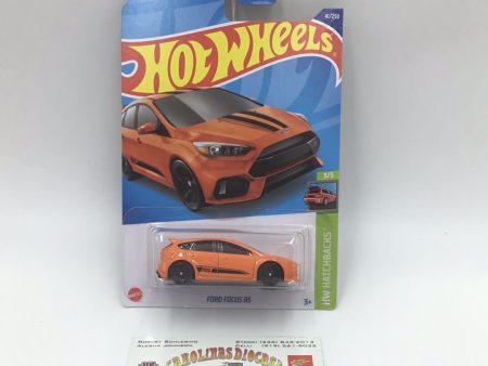 2022 hot wheels g case #41 Ford Focus RS 33A Online Hot Sale