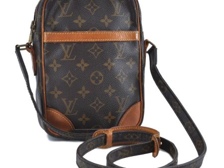 Authentic LOUIS VUITTON Monogram Danube Shoulder Cross Body Bag M45266 LV H4706 For Sale