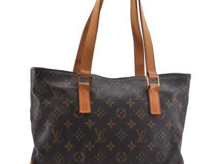 Authentic Louis Vuitton Monogram Cabas Piano Tote Bag M51148 LV 1615D Supply