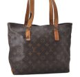 Authentic Louis Vuitton Monogram Cabas Piano Tote Bag M51148 LV 2485D Online now