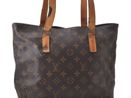 Authentic Louis Vuitton Monogram Cabas Piano Tote Bag M51148 LV 2485D Online now