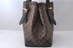 Authentic Louis Vuitton Damier Hampstead MM Shoulder Tote Bag N51204 LV 1365D Discount