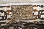 Authentic GUCCI Princy Shoulder Tote Bag GG Canvas Leather 163805 Beige 0341D Discount