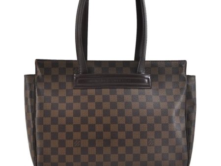 Authentic Louis Vuitton Damier Parioli PM Shoulder Tote Bag N51123 LV 1596D Online Sale