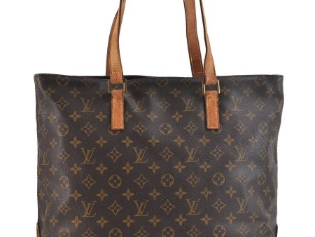 Authentic Louis Vuitton Monogram Cabas Mezzo Tote Bag M51151 LV 1345D Supply