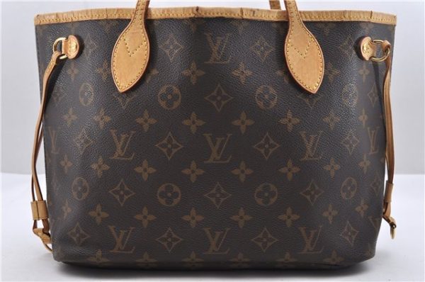 Authentic Louis Vuitton Monogram Neverfull PM Tote Bag M40155 LV 0054D Online