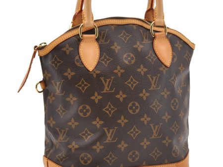 Authentic Louis Vuitton Monogram Lockit Hand Tote Bag M40102 LV 2841C Fashion