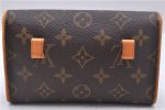 Authentic Louis Vuitton Monogram Pochette Florentine Clutch Bag M51855 LV 1601D Online