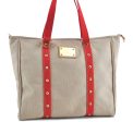 Authentic Louis Vuitton Antigua Cabas GM Tote Bag Ivory Red M40032 LV H9232 Online Hot Sale