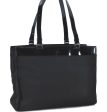 Authentic GUCCI Shoulder Tote Bag Nylon Leather 0021039 Black H5646 Cheap