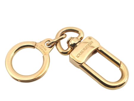 Authentic LOUIS VUITTON Charm Key Chain Anokre Gold M62698 LV H4441 Cheap