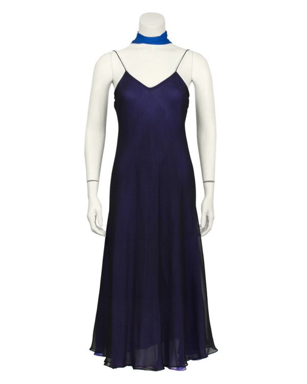 Navy Slip Dress Supply