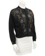 Black Hong Kong Beaded Sweater Online