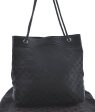 Authentic GUCCI Shoulder Tote Bag GG Canvas Leather 109141 Black H9451 Discount