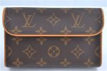 Auth Louis Vuitton Monogram Pochette Florentine Pouch Waist Bag M51855 LV 1963B Discount