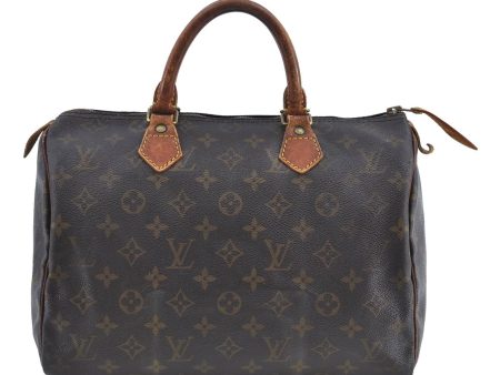 Authentic LOUIS VUITTON Monogram Speedy 30 Hand Bag M41526 LV H4639 Cheap