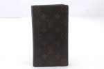 Auth Louis Vuitton Monogram Porte Chequier Cartes Credit Wallet M62225 LV 0395D on Sale