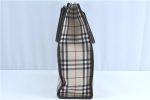 Authentic BURBERRY Vintage Nova Check Hand Tote Nylon Beige Brown H9581 Online now