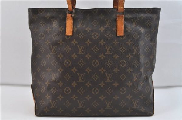 Authentic Louis Vuitton Monogram Cabas Mezzo Tote Bag M51151 LV Junk 0797D Cheap