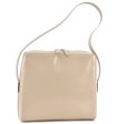 Authentic GUCCI Shoulder Bag Purse Leather Ivory H9221 Hot on Sale