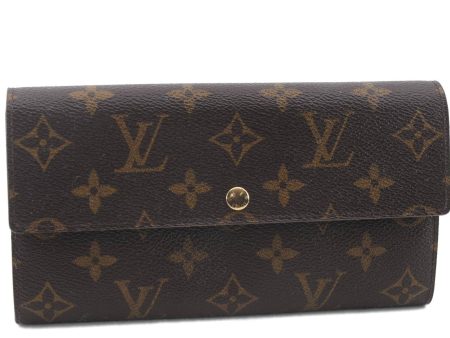 Auth Louis Vuitton Monogram Pochette Porte Monnaie Credit Wallet M61725 LV 0404D Online