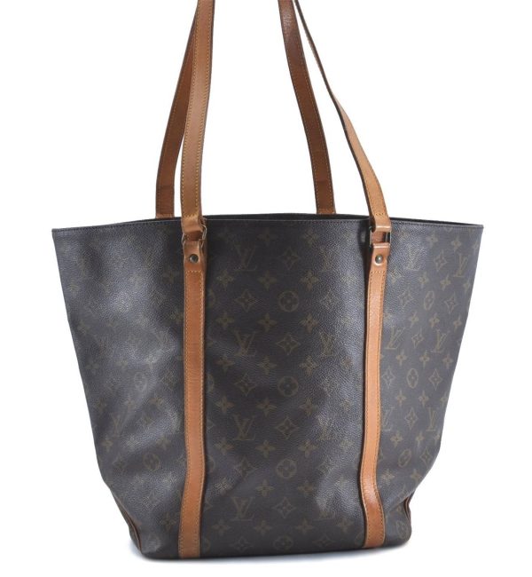 Authentic Louis Vuitton Monogram Sac Shopping PM Tote Bag M51108 LV H8967 Cheap