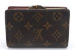 Auth Louis Vuitton Monogram Porte Monnaie Billets Viennois M61663 Wallet 9468C Sale