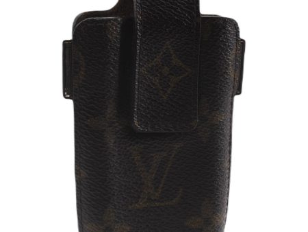 Authentic LOUIS VUITTON Monogram Etui TelePhone International M63064 LV 0185B Cheap