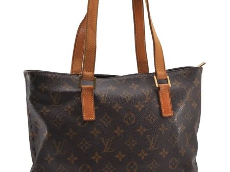 Authentic Louis Vuitton Monogram Cabas Piano Tote Bag Purse M51148 LV 0464D For Cheap