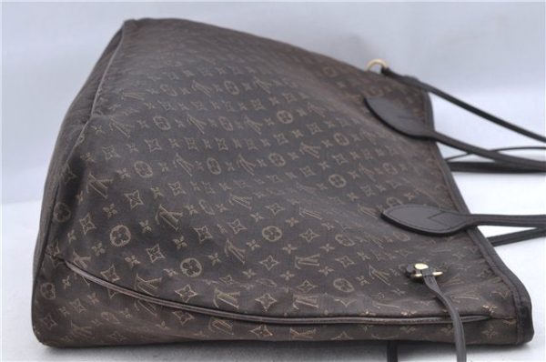 Auth Louis Vuitton Monogram Idylle Neverfull MM Tote Bag Brown M40513 LV H9053 Supply