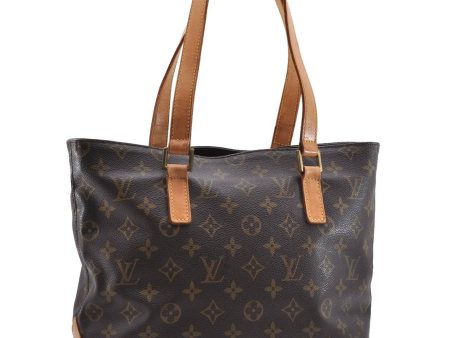 Authentic Louis Vuitton Monogram Cabas Piano Tote Bag M51148 LV 1339D Fashion