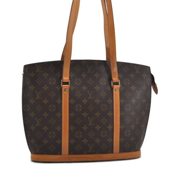 Authentic LOUIS VUITTON Monogram Babylone Shoulder Tote Bag M51102 LV 7308B Online Sale