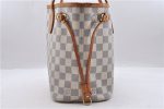 Authentic Louis Vuitton Damier Azur Neverfull PM Tote Bag N51110 LV 0936D For Discount