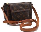 Auth LOUIS VUITTON Monogram Viva Cite PM Shoulder Cross Body Bag M51165 LV 3347B Online