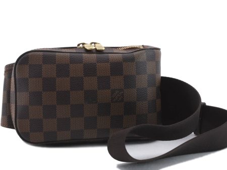 Authentic Louis Vuitton Damier Geronimos Waist Bum Waist bag N51994 LV 0636D Online