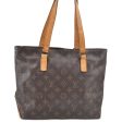 Authentic Louis Vuitton Monogram Cabas Piano Tote Bag M51148 LV J0120 Discount