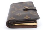 Auth Louis Vuitton Monogram Porte Monnaie Billets Viennois M61663 Wallet 9468C Sale